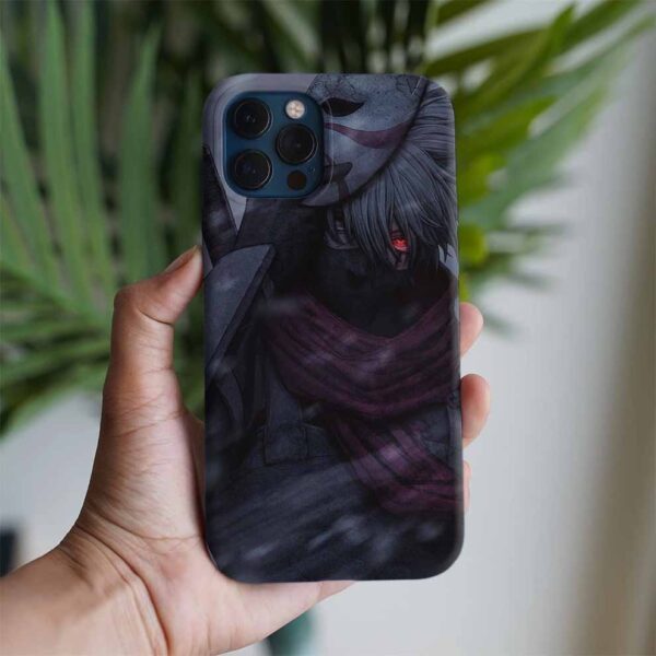 Naruto Kakaşhi Baskılı Tasarımlı Silikon Telefon Kılıfı