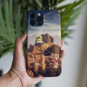 Naruto Uzun Yolculuk Baskılı Tasarımlı Silikon Telefon Kılıfı