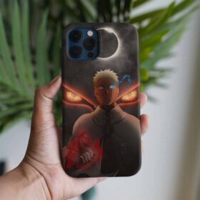 Naruto Canavar Baskılı Tasarımlı Silikon Telefon Kılıfı