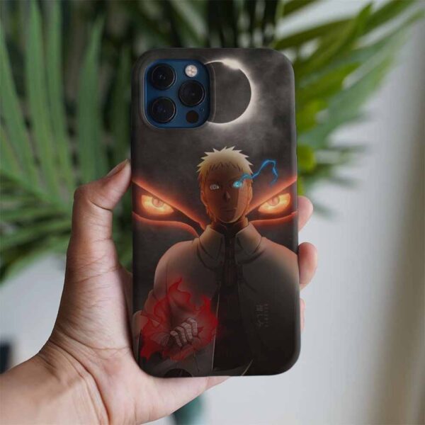 Naruto Canavar Baskılı Tasarımlı Silikon Telefon Kılıfı