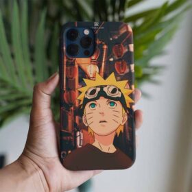 Naruto Sokaklarda Baskılı Tasarımlı Silikon Telefon Kılıfı