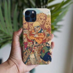 Naruto Nuddlle Baskılı Tasarımlı Silikon Telefon Kılıfı
