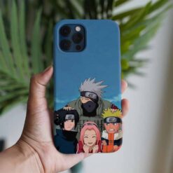 Naruto Tayfa Baskılı Tasarımlı Silikon Telefon Kılıfı