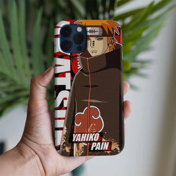 Naruto Yahuka Pain Baskılı Tasarımlı Silikon Telefon Kılıfı