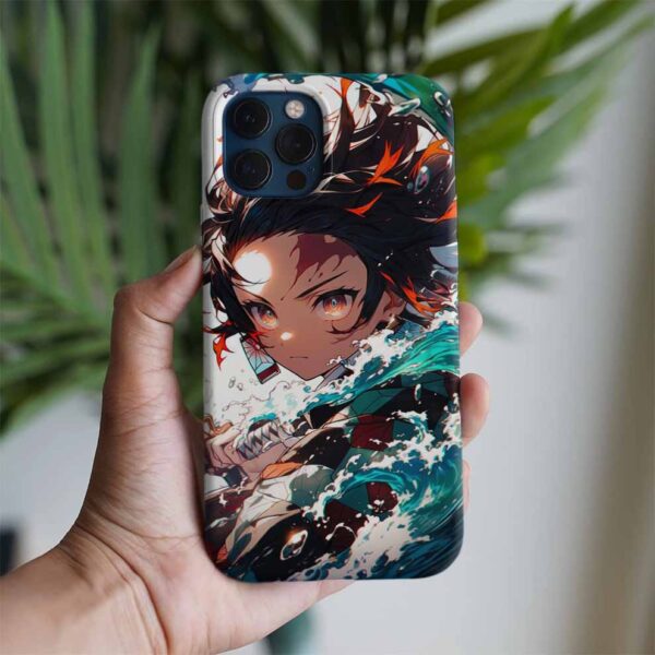 Demon Slayer Kamado Baskılı Tasarımlı Silikon Telefon Kılıfı