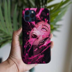 Demon Slayer Nezuko Baskılı Tasarımlı Silikon Telefon Kılıfı