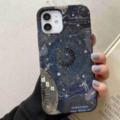 Astrophilia Harita Baskılı Silikon Telefon Kılıfı