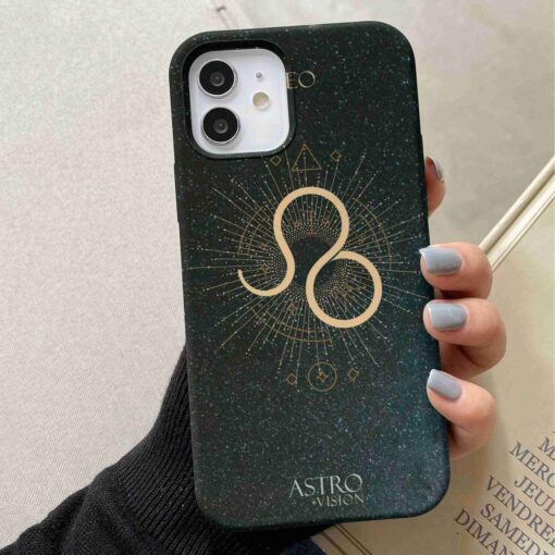 Leo Burç Baskılı Silikon Telefon Kılıfı