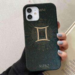 Gemini Burç Baskılı Silikon Telefon Kılıfı