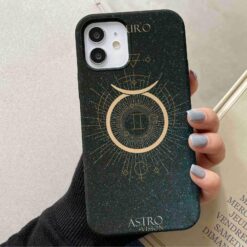 Touro Burç Baskılı Silikon Telefon Kılıfı