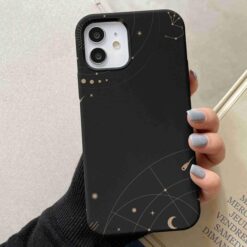 Burç Uzay Baskılı Silikon Telefon Kılıfı