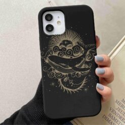Balık Burcu Baskılı Silikon Telefon Kılıfı