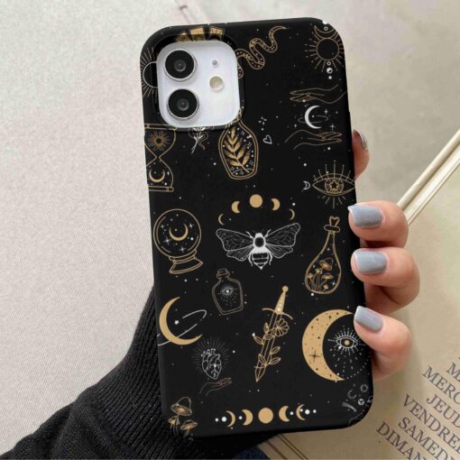 Burç Desenleri Baskılı Silikon Telefon Kılıfı
