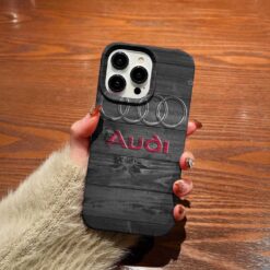 Audi Baskılı Silikon Telefon Kılıfı