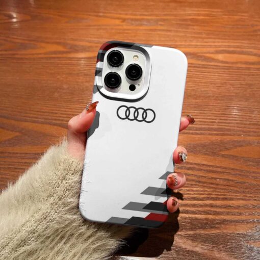 Audi Baskılı Silikon Telefon Kılıfı
