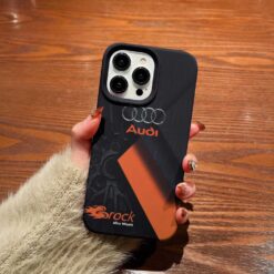 Audi Baskılı Silikon Telefon Kılıfı