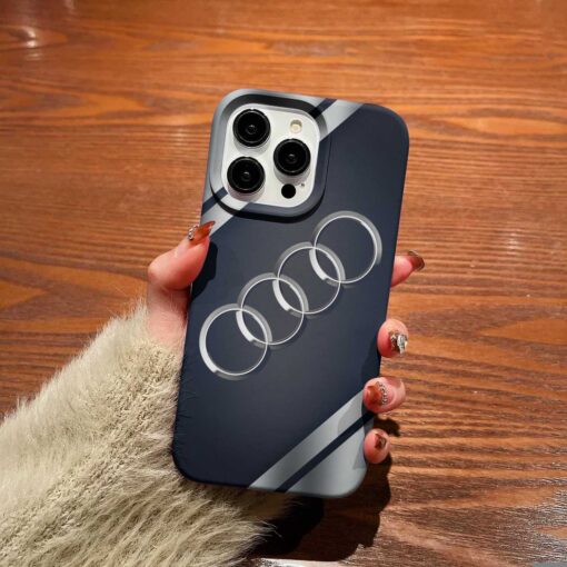 Audi Baskılı Silikon Telefon Kılıfı