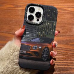 Bentley Baskılı Silikon Telefon Kılıfı