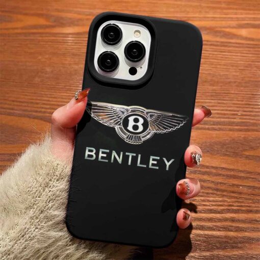 Bentley Baskılı Silikon Telefon Kılıfı