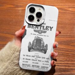 Bentley Baskılı Silikon Telefon Kılıfı