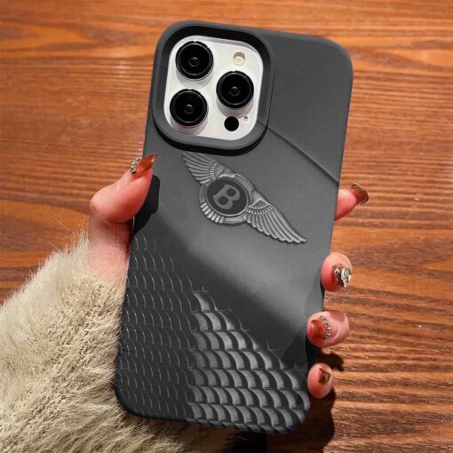 Bentley Baskılı Silikon Telefon Kılıfı