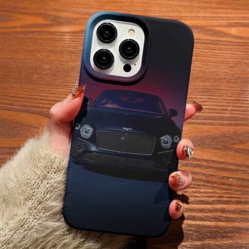 Bentley Baskılı Silikon Telefon Kılıfı