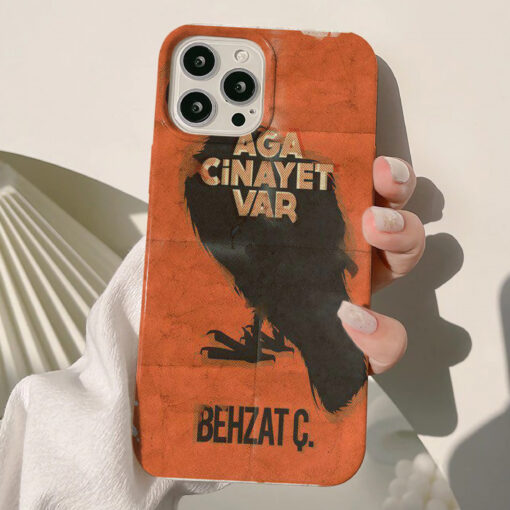 Behzat Ç Tasarımlı Silikon Telefon Kılıfı