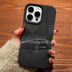 Bugatti Baskılı Silikon Telefon Kılıfı
