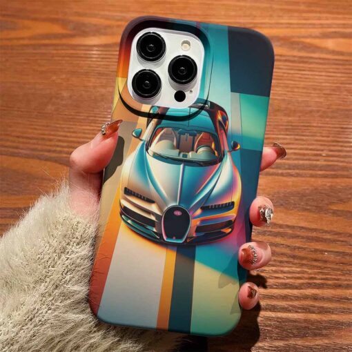 Bugatti Baskılı Silikon Telefon Kılıfı