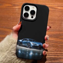 Bugatti Baskılı Silikon Telefon Kılıfı