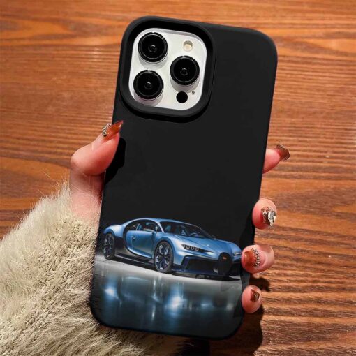 Bugatti Baskılı Silikon Telefon Kılıfı
