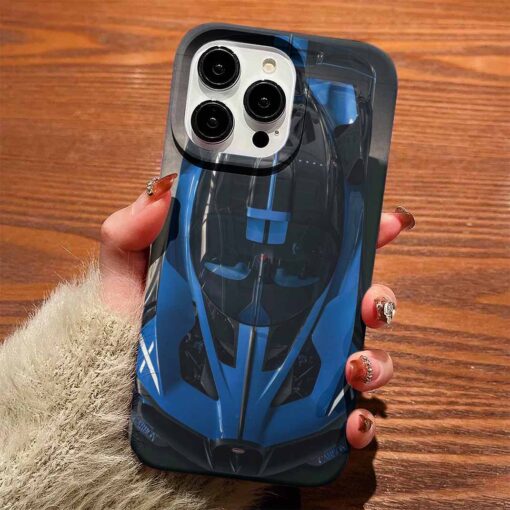 Bugatti Baskılı Silikon Telefon Kılıfı