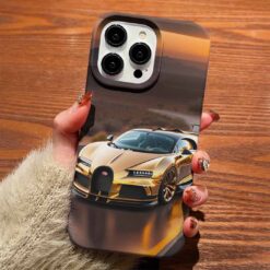 Bugatti Baskılı Silikon Telefon Kılıfı