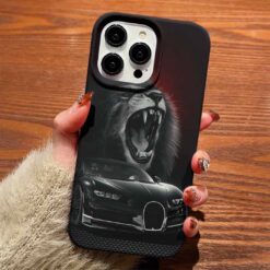 Bugatti Baskılı Silikon Telefon Kılıfı