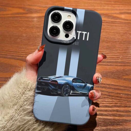 Bugatti Baskılı Silikon Telefon Kılıfı