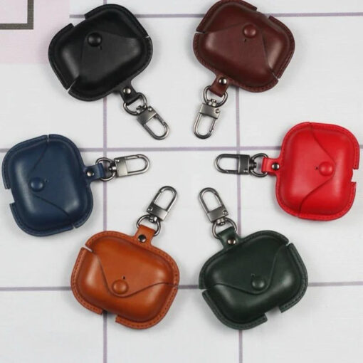 Çıt Çıtlı Deri Airpods Kılıfı - Görsel 9