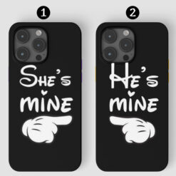 Çift Mine Tasarımlı Silikon Telefon Kılıfı