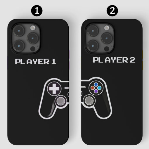 Çift Player Tasarımlı Silikon Telefon Kılıfı