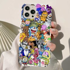 Çizgi Film Tasarımlı Silikon Telefon Kılıfı