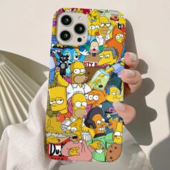 Çizgi Film Tasarımlı Silikon Telefon Kılıfı