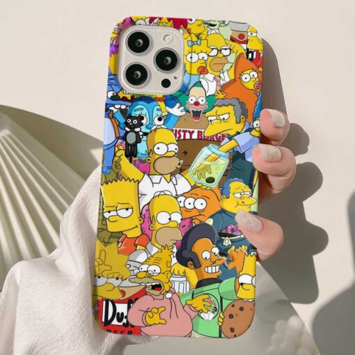 Çizgi Film Tasarımlı Silikon Telefon Kılıfı