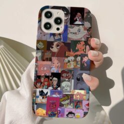 Çizgi Film Tasarımlı Silikon Telefon Kılıfı
