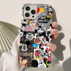Çizgi Film Tasarımlı Silikon Telefon Kılıfı
