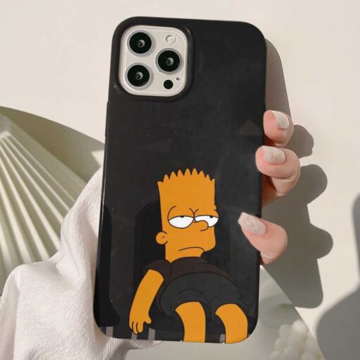 Çizgi Film Tasarımlı Silikon Telefon Kılıfı