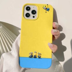 Çizgi Film Tasarımlı Silikon Telefon Kılıfı