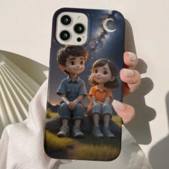 Çizgi Film Tasarımlı Silikon Telefon Kılıfı