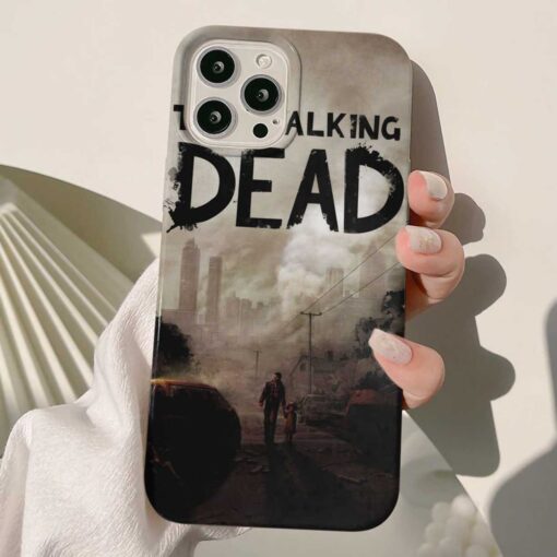 The Walking Dead Tasarımlı Silikon Telefon Kılıfı