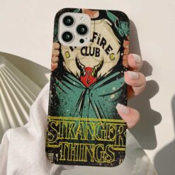 Stranger Things Tasarımlı Silikon Telefon Kılıfı