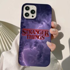 Stranger Things Tasarımlı Silikon Telefon Kılıfı