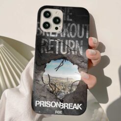 Prison Break Tasarımlı Silikon Telefon Kılıfı